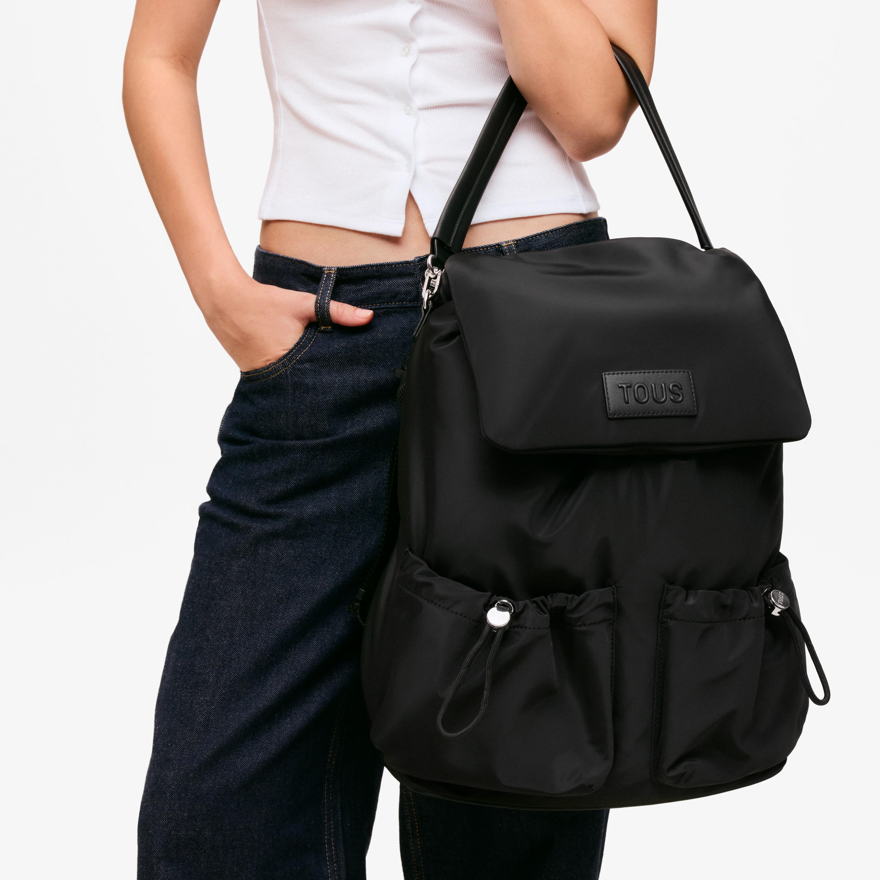 Black Backpack TOUS Wonder Pulls