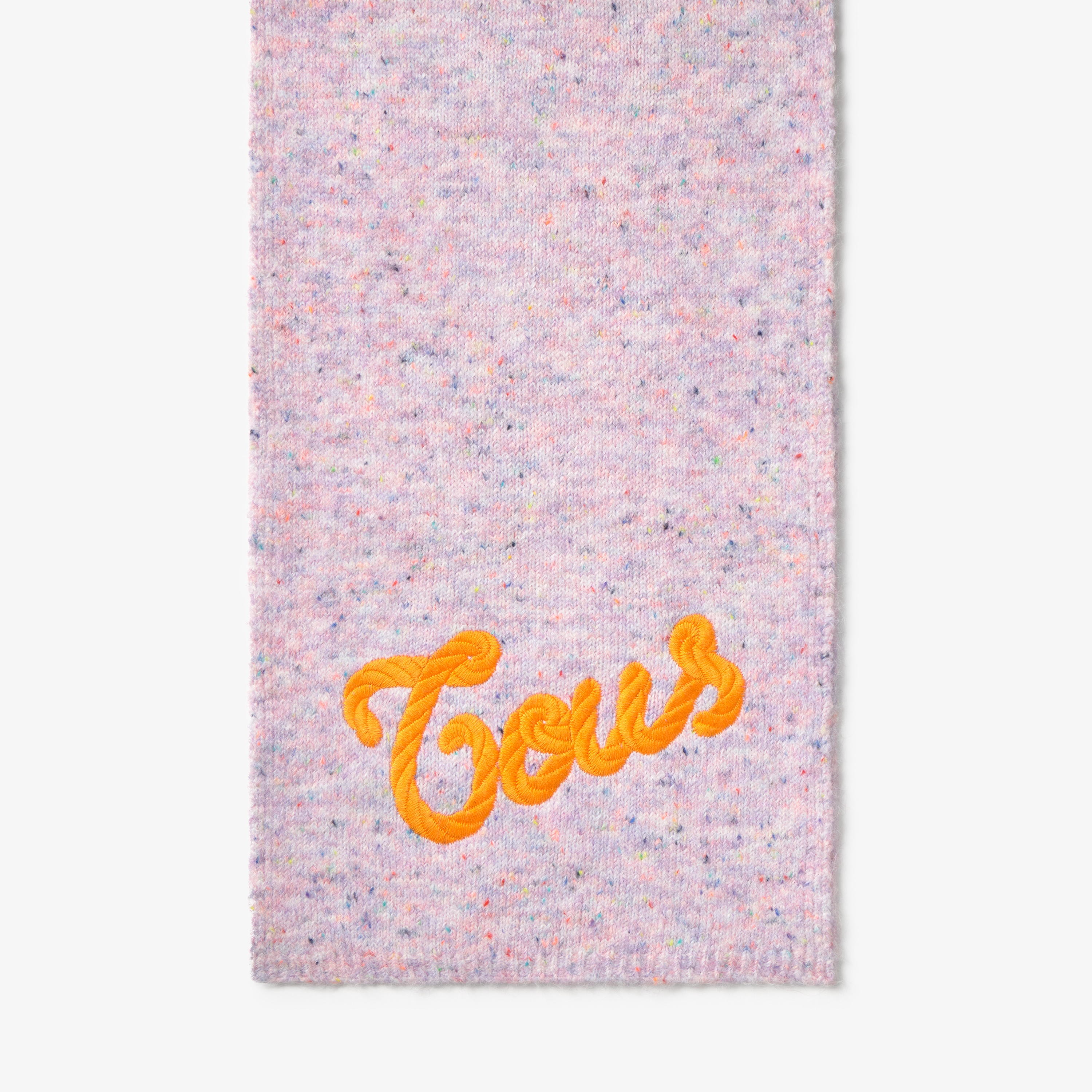 Mauve knit Scarf TOUS Monogran