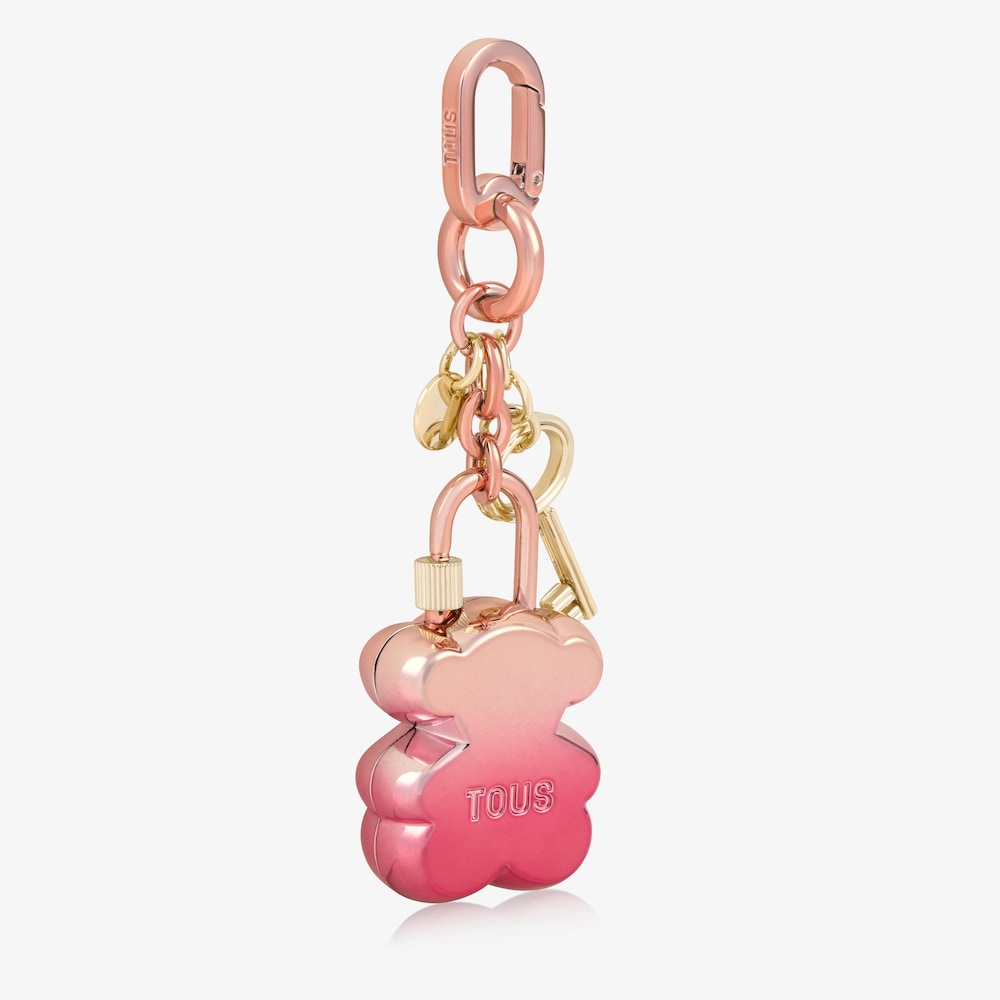 Llavero oso y llave rosa TOUS Bear lock