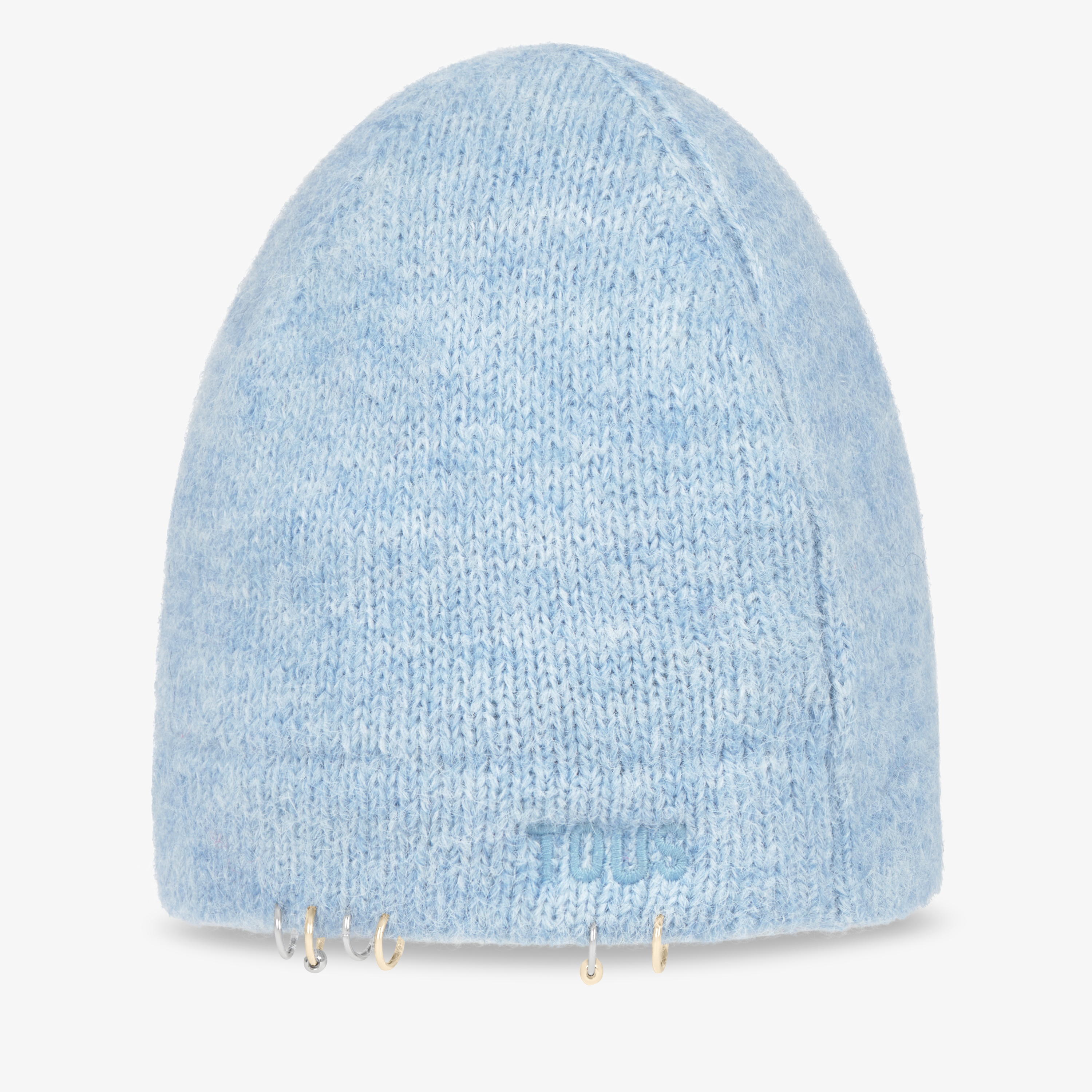 Blue knit Beanie TOUS Earrings