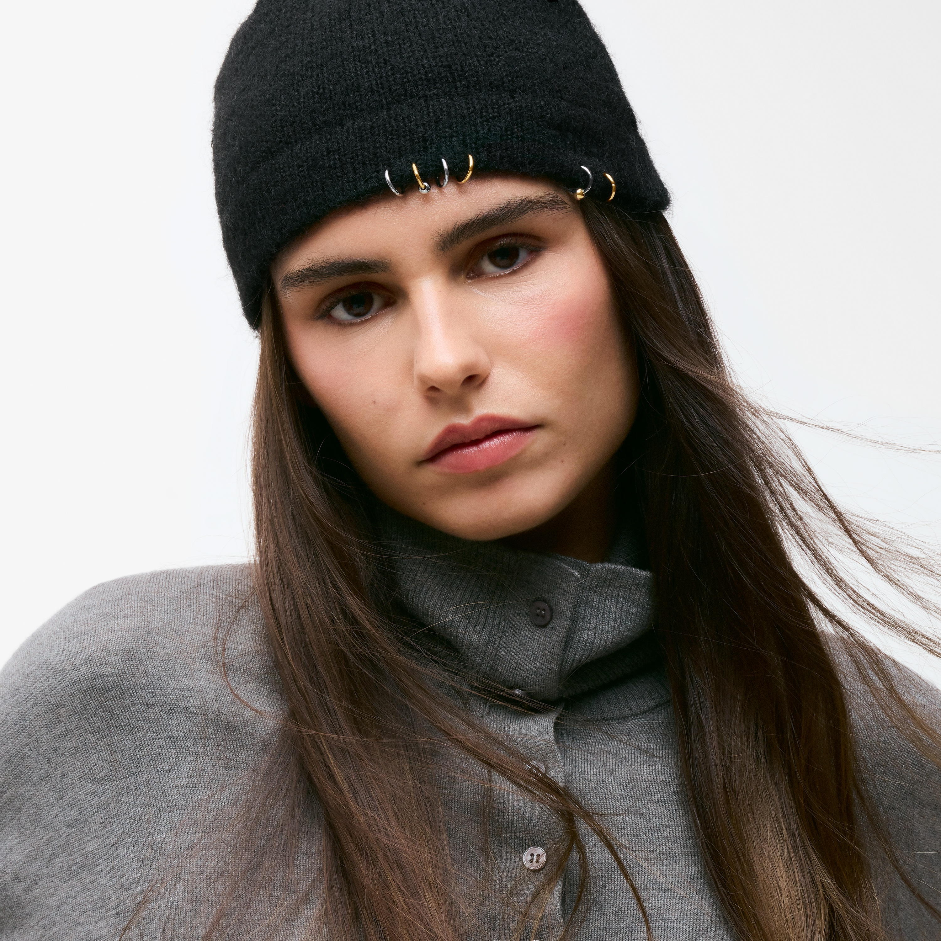 knit Beanie TOUS Earrings