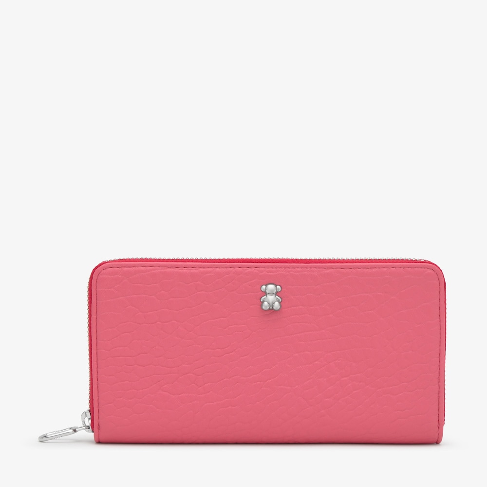 Billetera mediana fucsia New Dorp