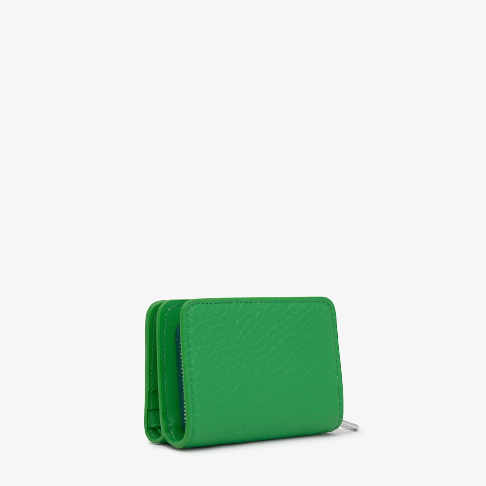 Billetera mediana doble verde New Dorp