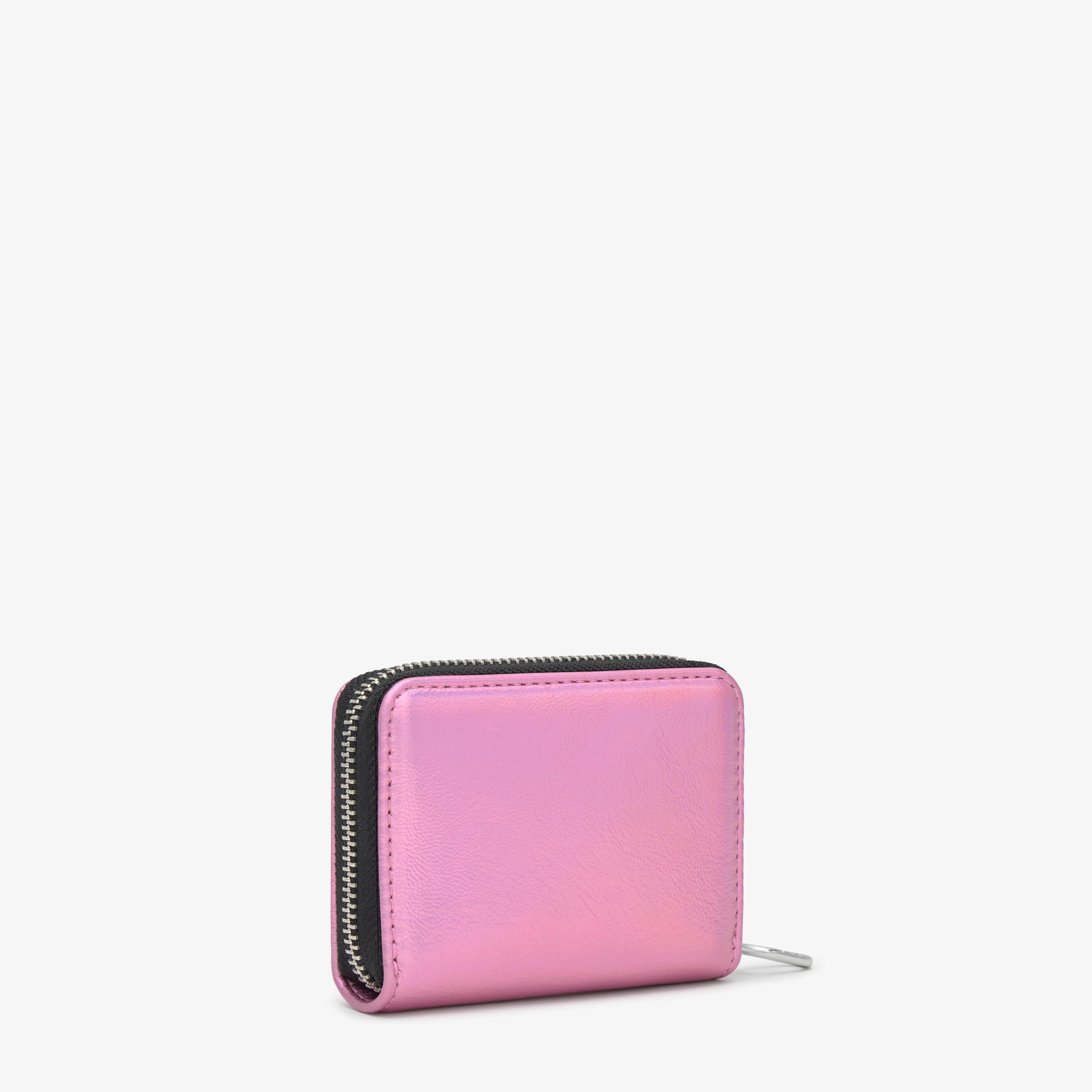 Medium metalized pink Change purse TOUS New Dorp