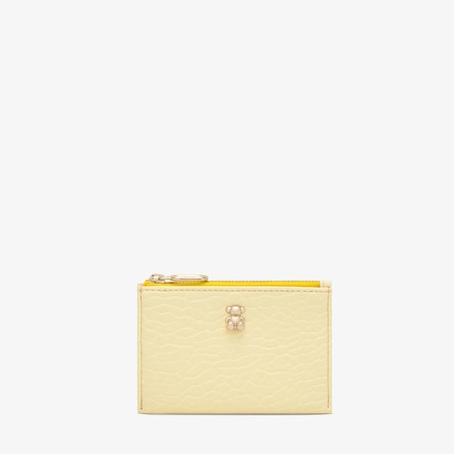 Monedero tarjetero amarillo New Dorp