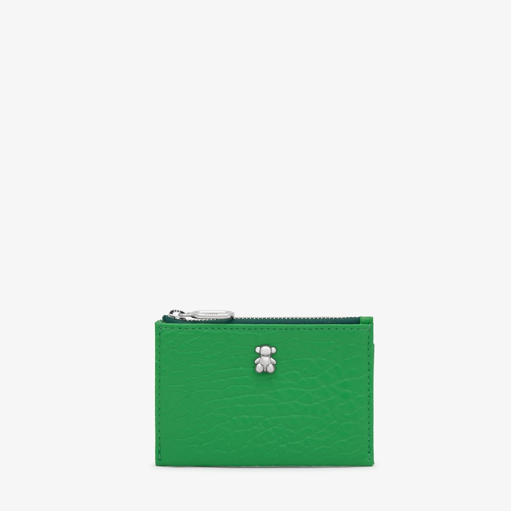 Monedero tarjetero verde New Dorp