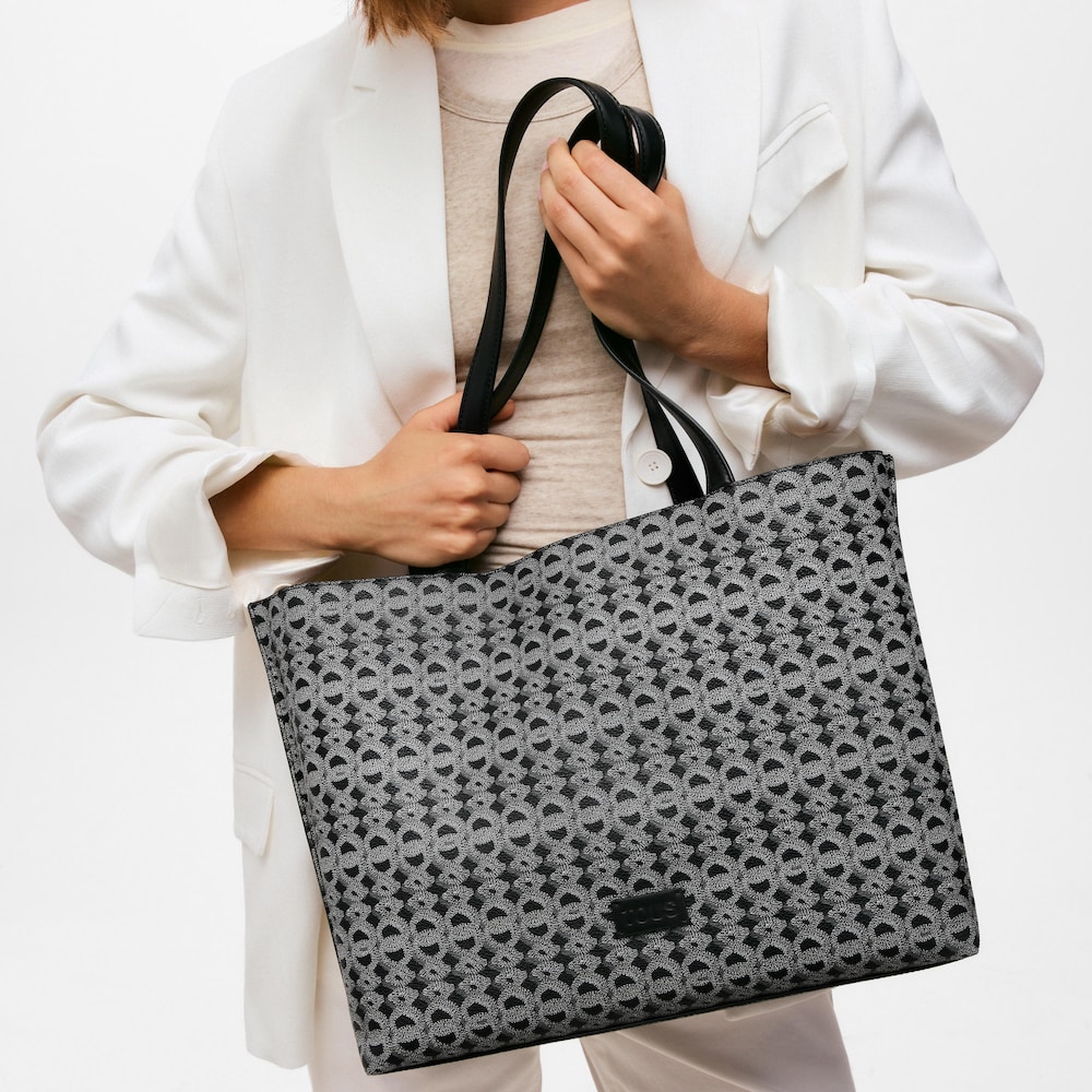Large black Tote bag TOUS Infinity