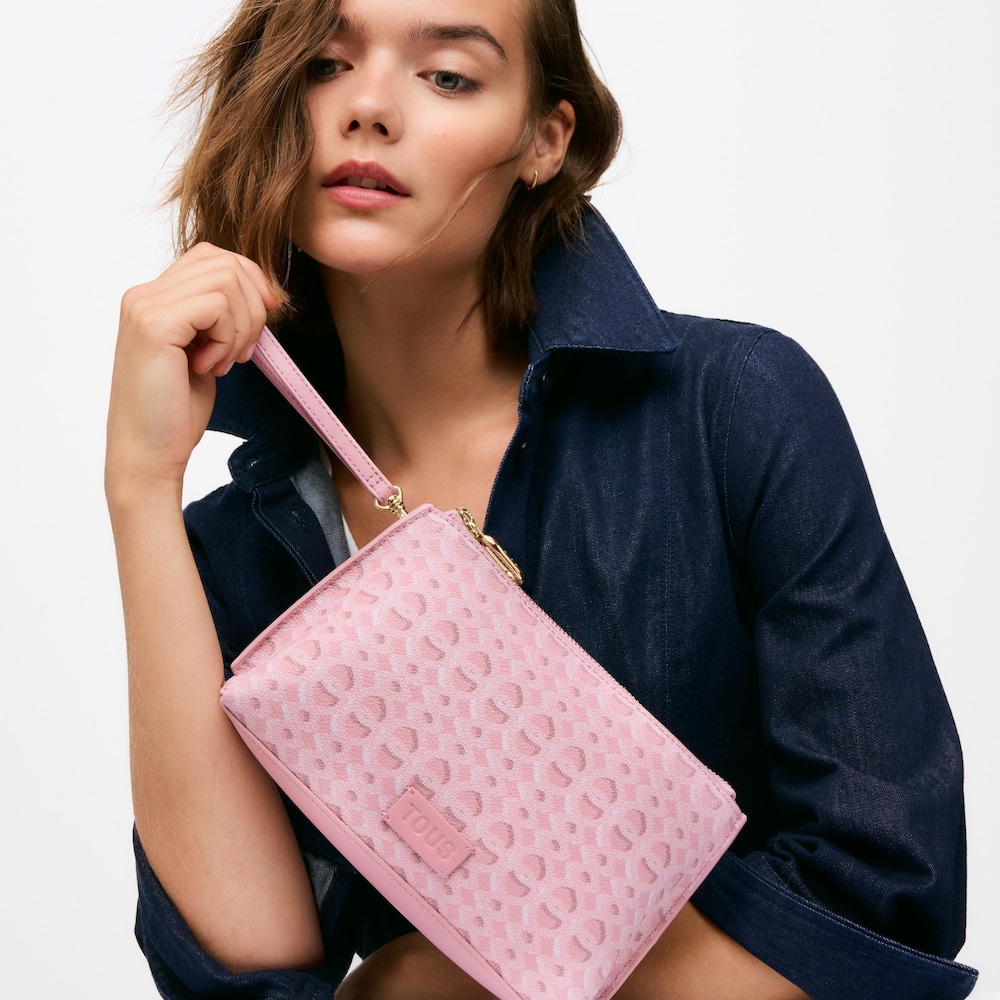 Pink Clutch bag TOUS Infinity