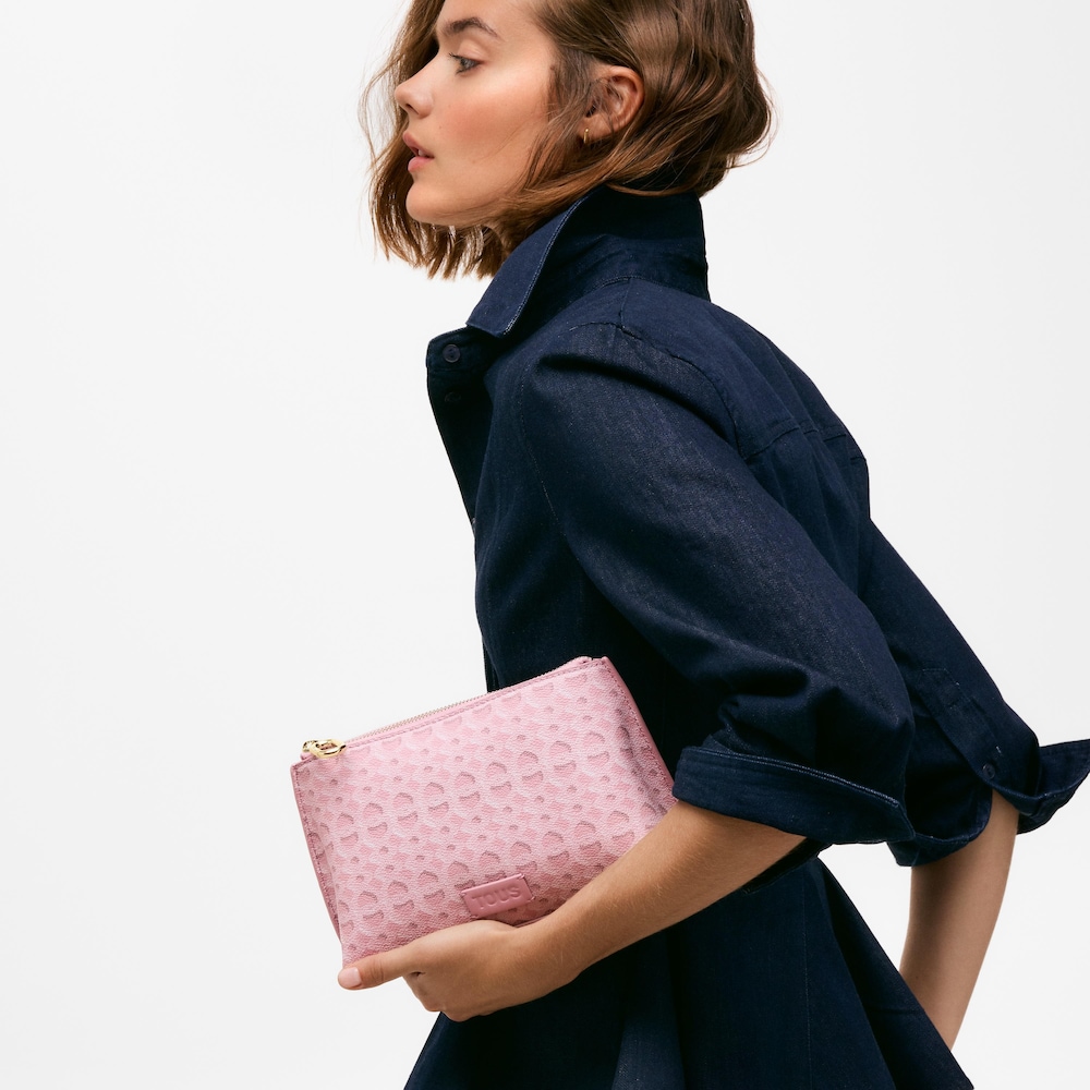 Pink Clutch bag TOUS Infinity