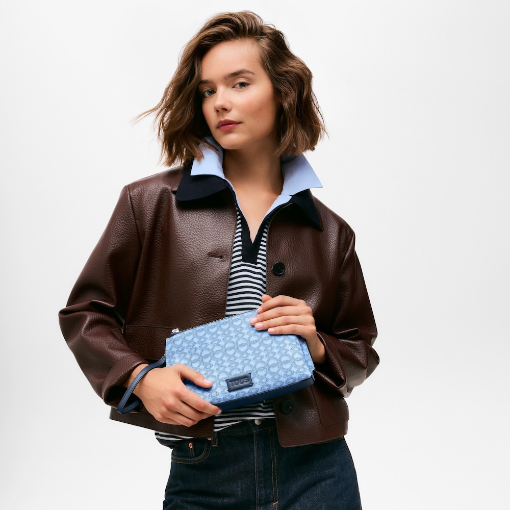 Blue Clutch bag TOUS Infinity