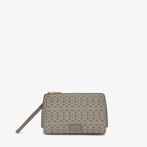 Taupe Clutch bag TOUS Infinity