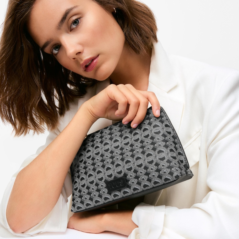 Black Clutch bag TOUS Infinity