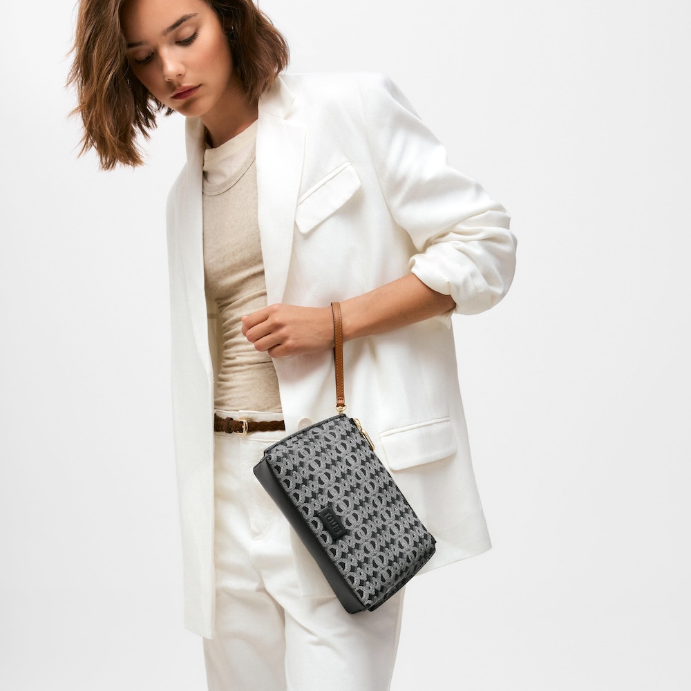 Black Clutch bag TOUS Infinity