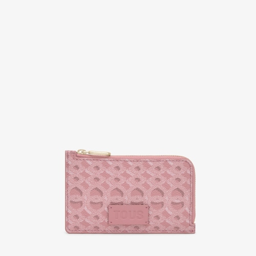 Pink Change purse-cardholder TOUS Infinity