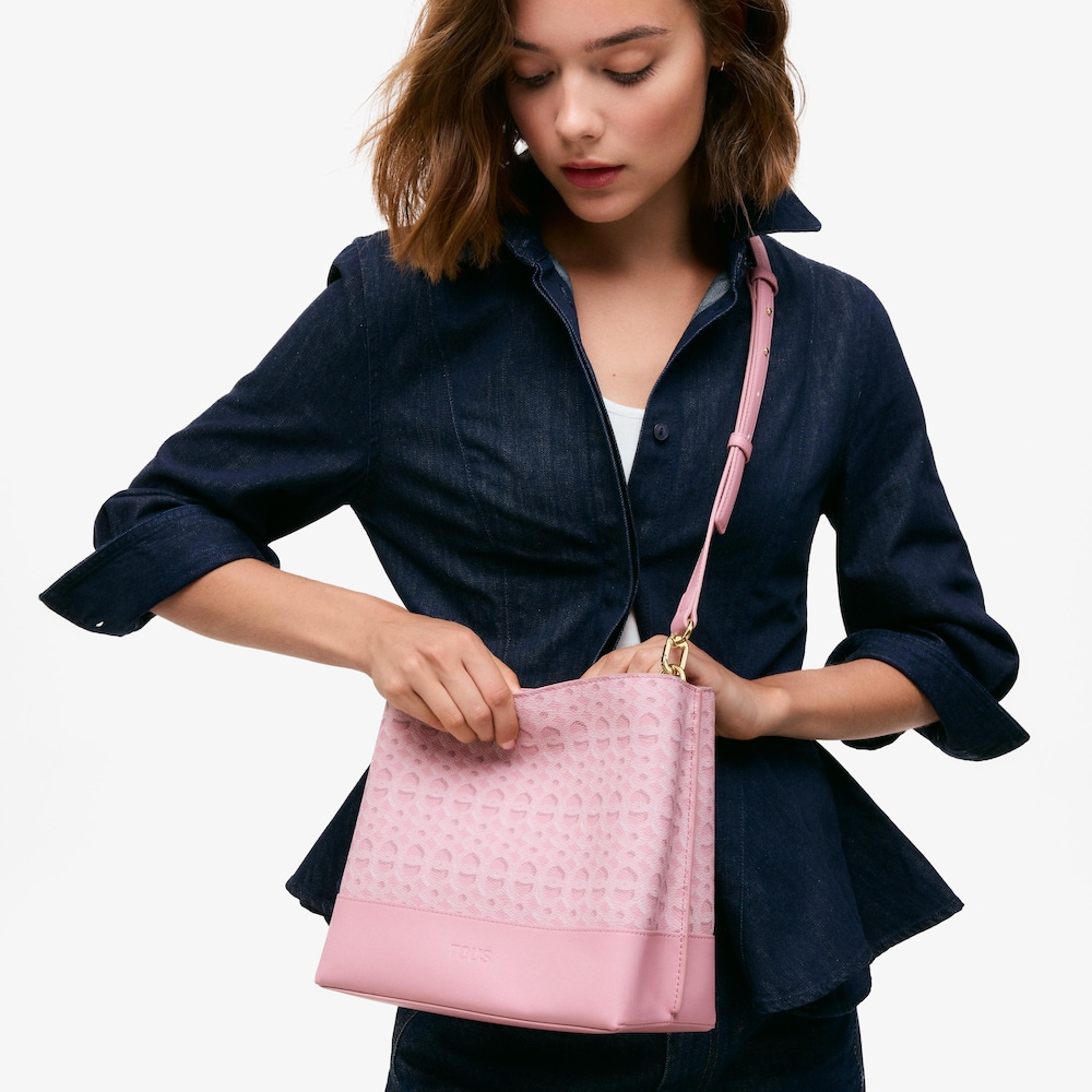 Medium pink Bucket bag TOUS Infinity