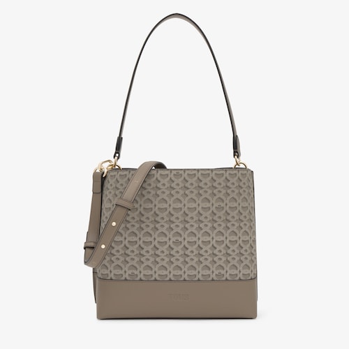 Medium taupe Bucket bag TOUS Infinity