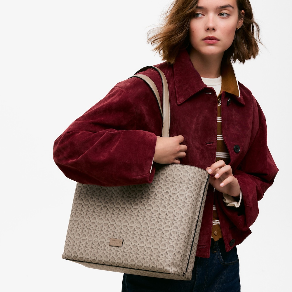 Medium taupe Bucket bag TOUS Infinity