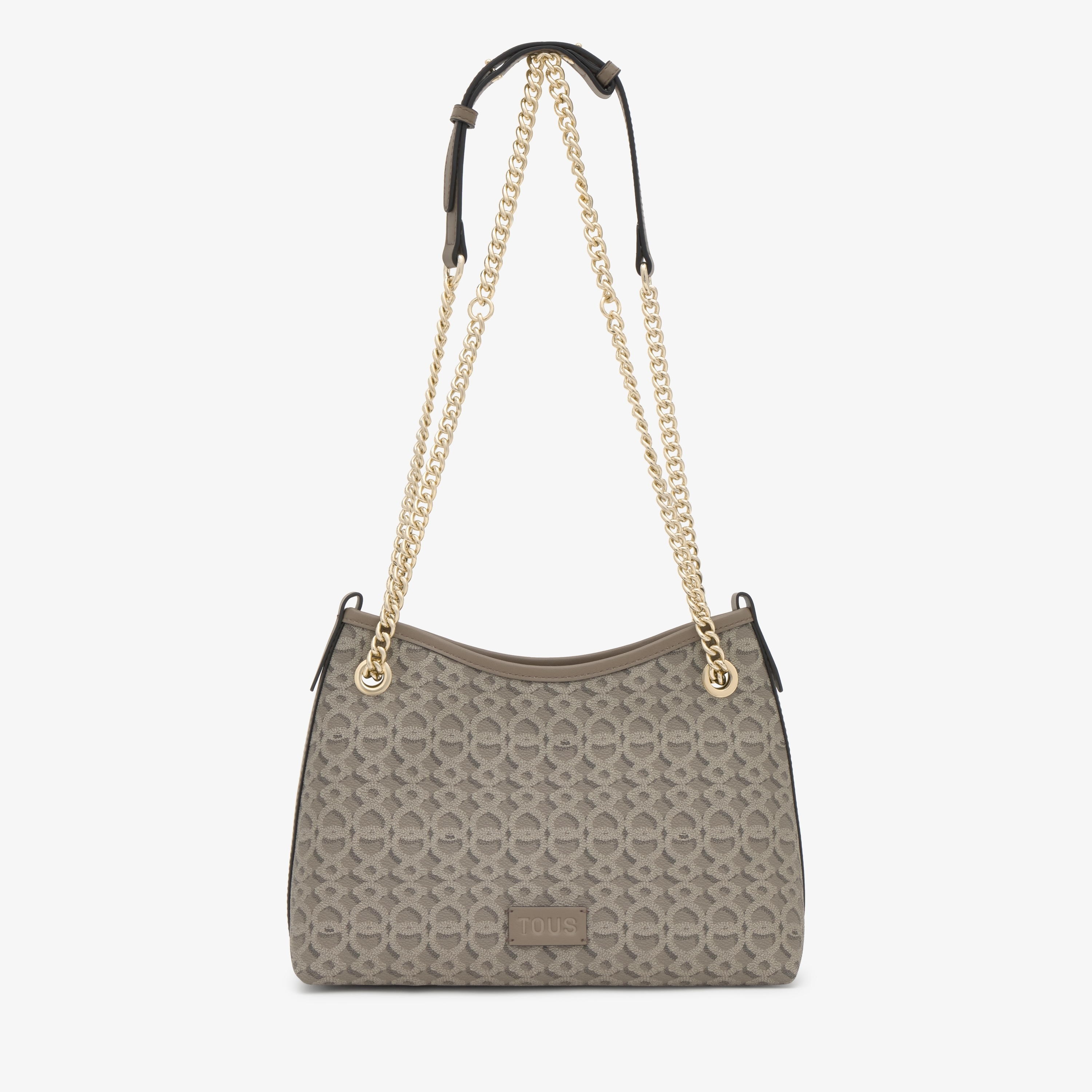 Medium taupe Crossbody bag TOUS Infinity