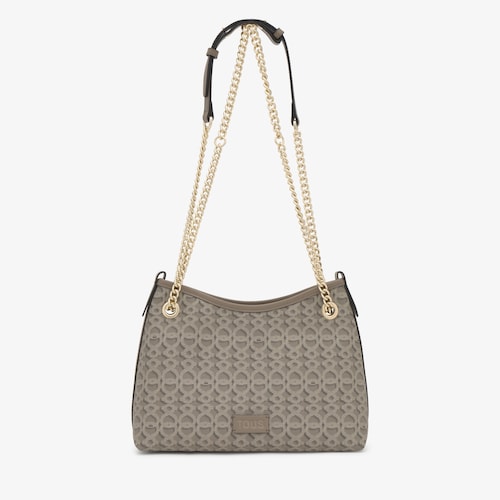 Medium taupe Crossbody bag TOUS Infinity