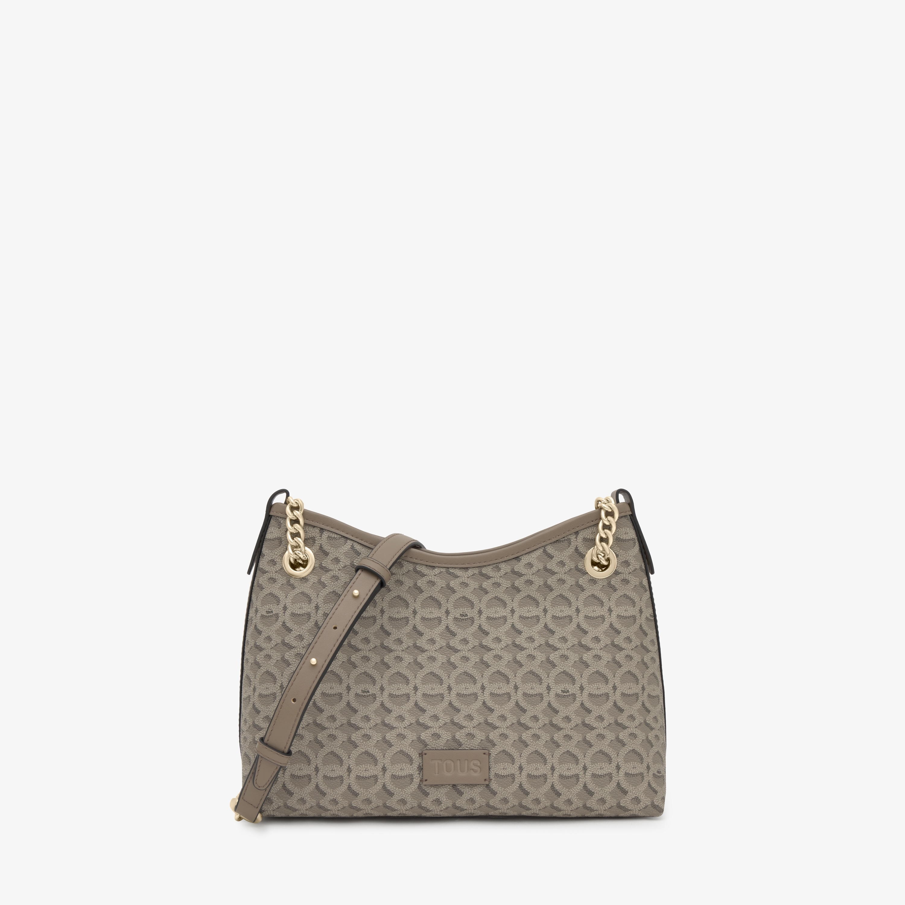 Medium taupe Crossbody bag TOUS Infinity