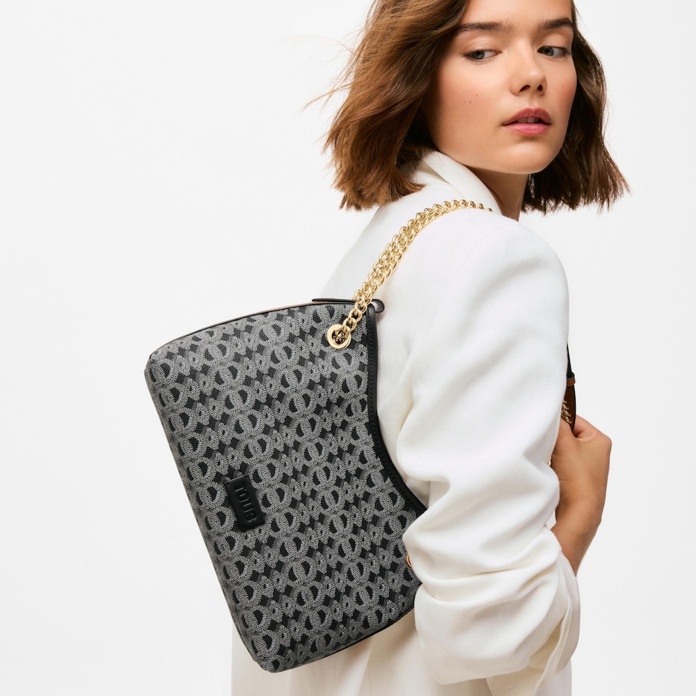 Medium black Crossbody bag TOUS Infinity