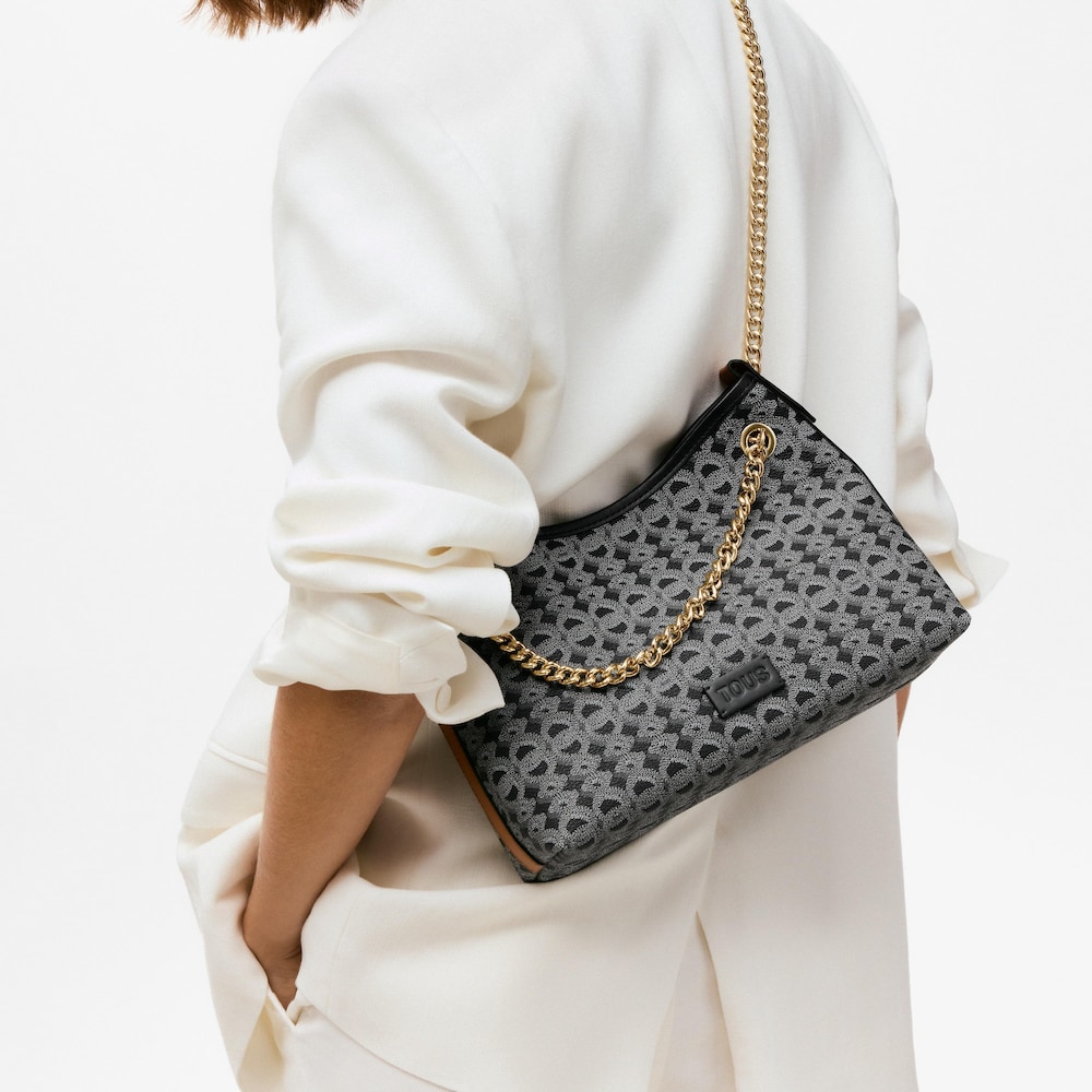Medium black Crossbody bag TOUS Infinity