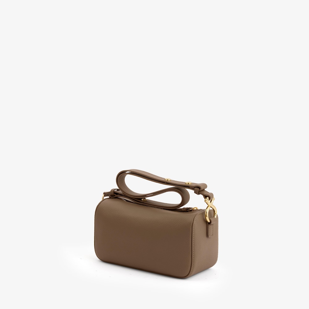 Bandolera de piel topo TOUS Infinity