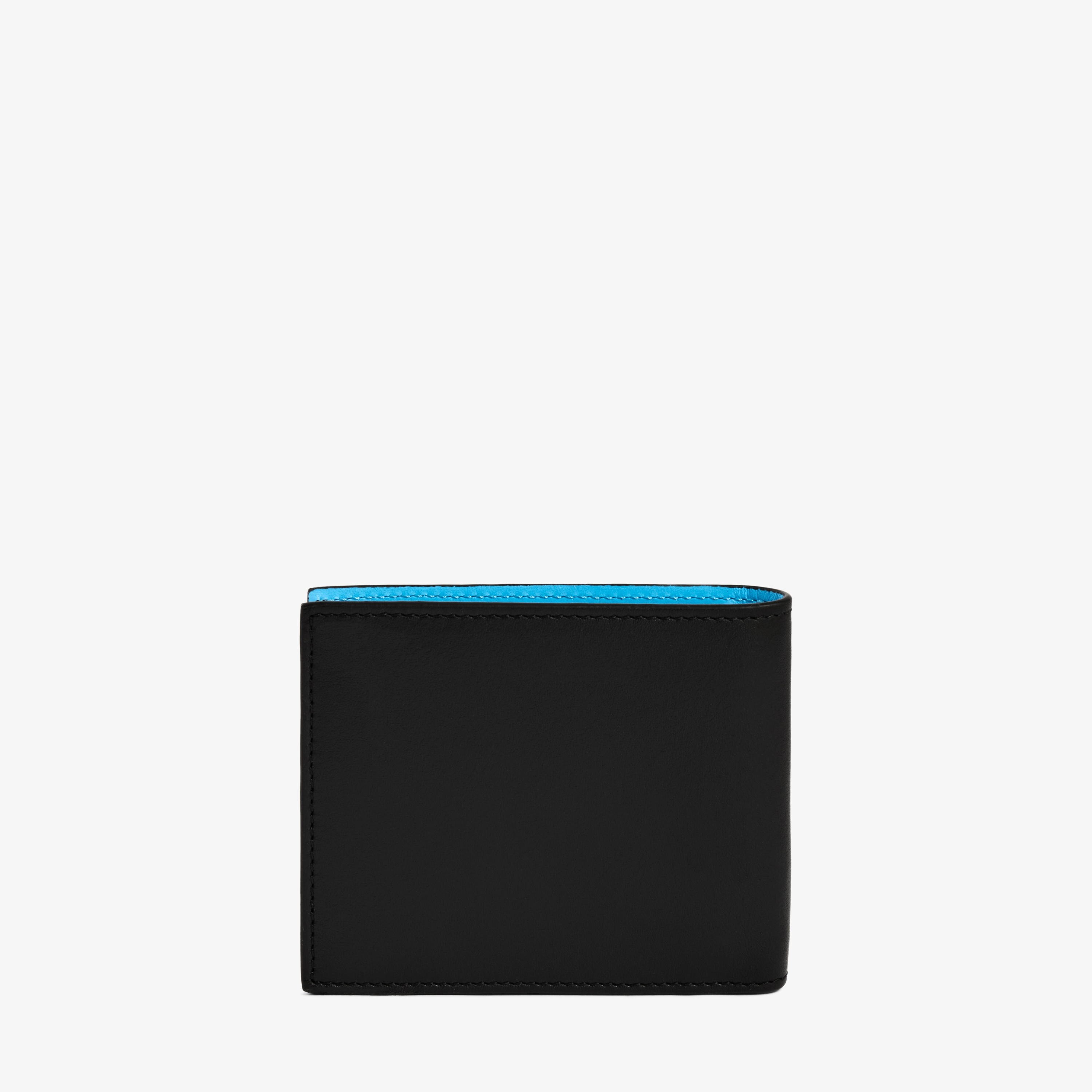 Medium black and blue leather Wallet TOUS Man