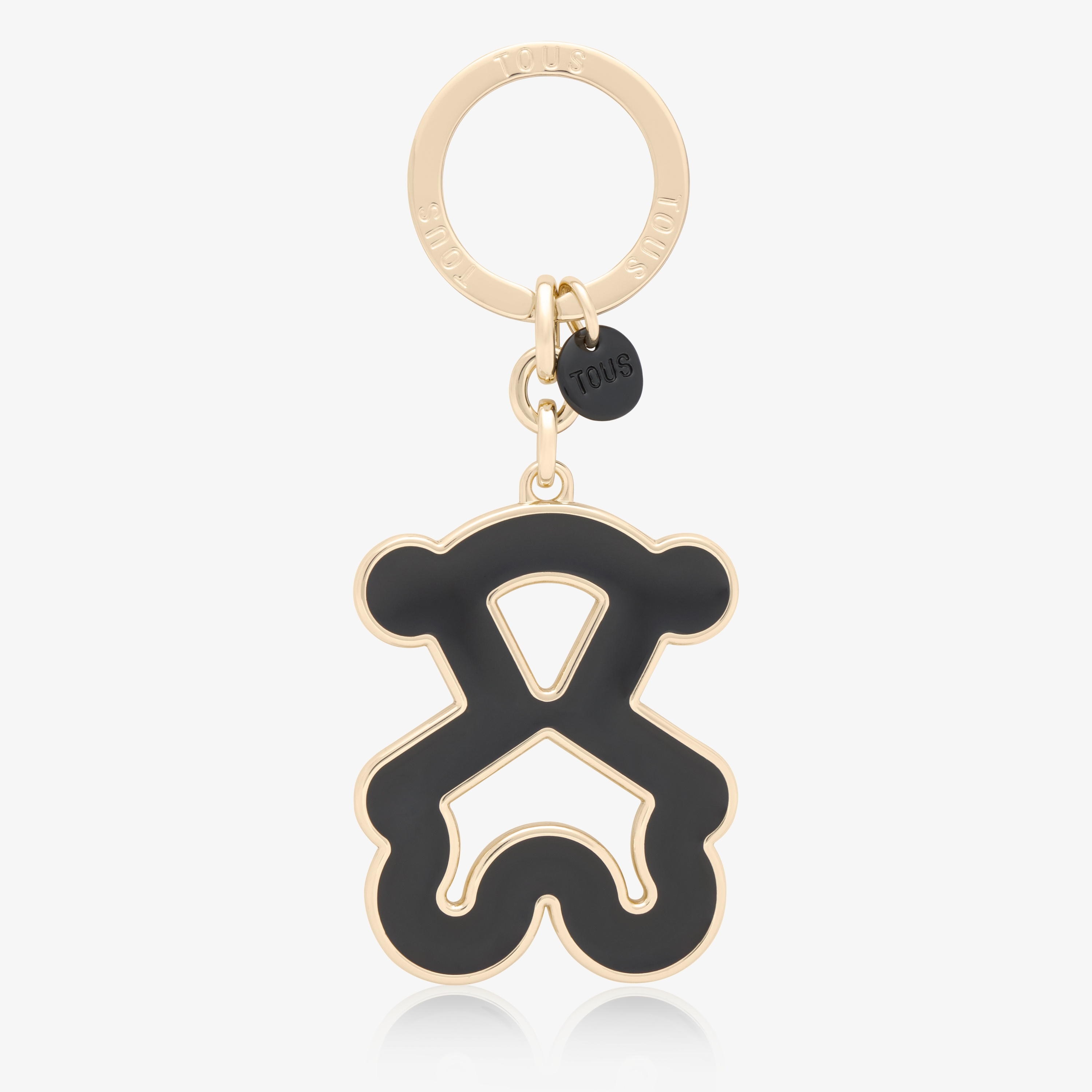 Gold-colored bear Key ring TOUS Bear