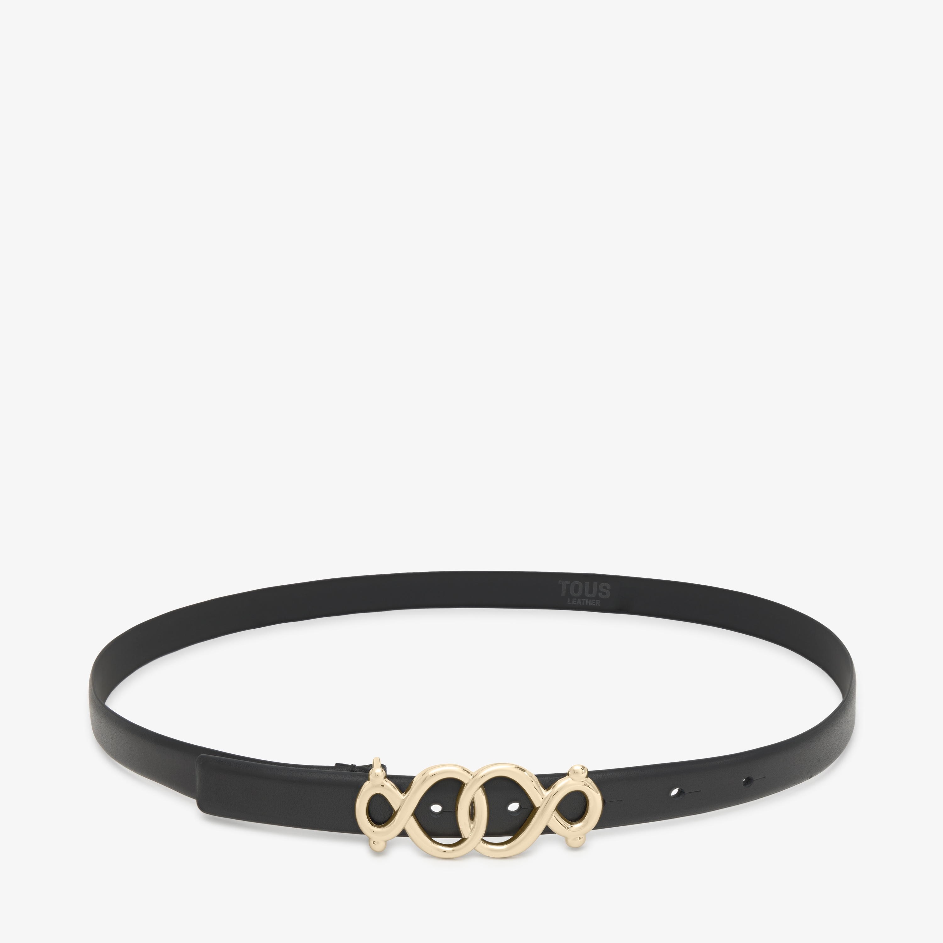 cm black leather Belt TOUS Infinity