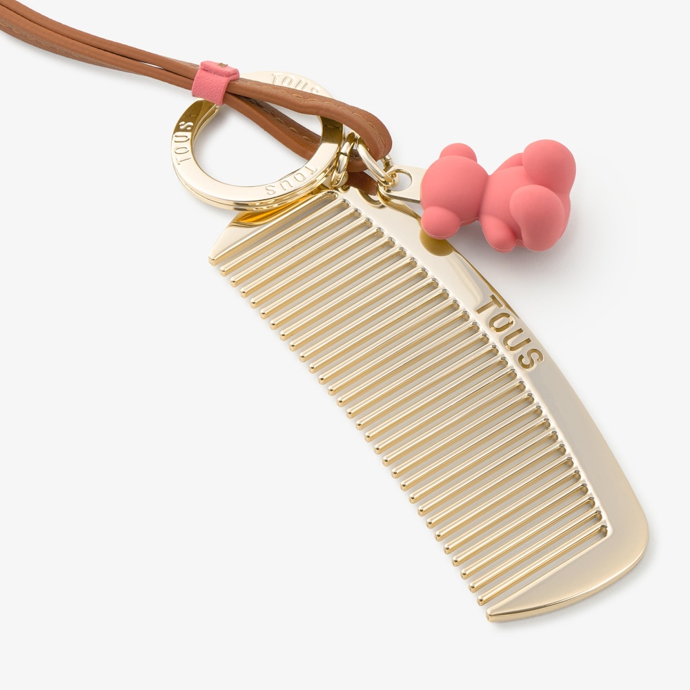 Charm urso e pente camel TOUS Porta-chaves