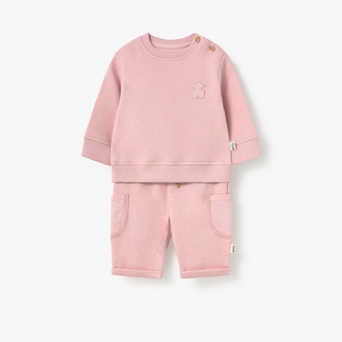 Const pink sports baby outfit