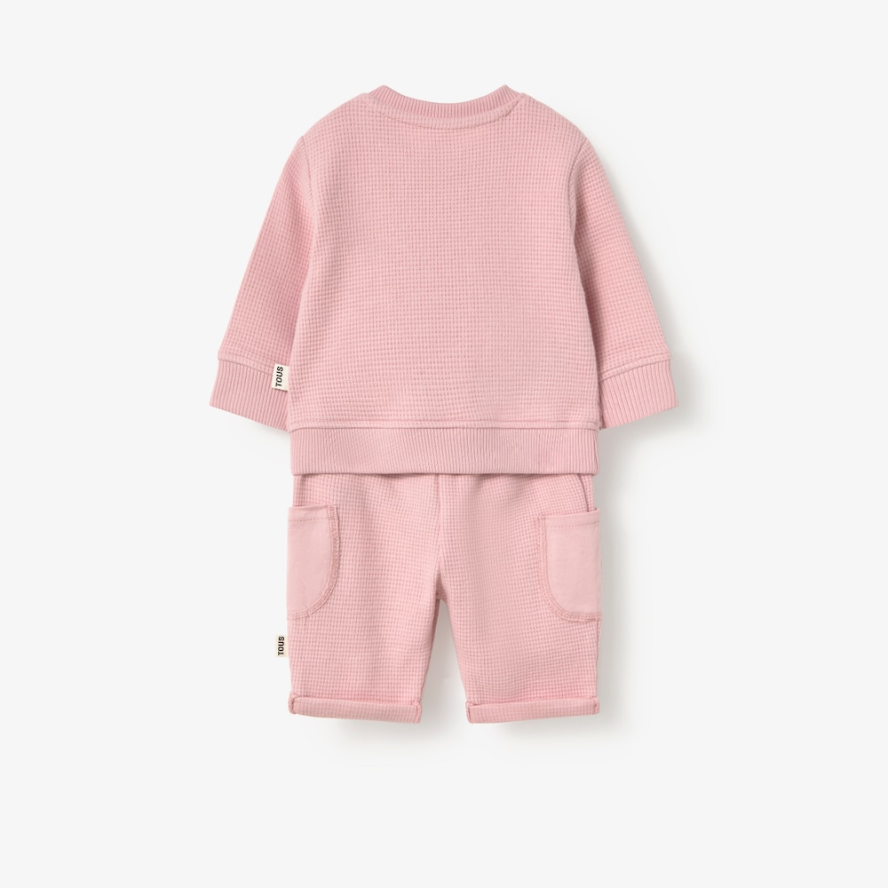 Const pink sports baby outfit