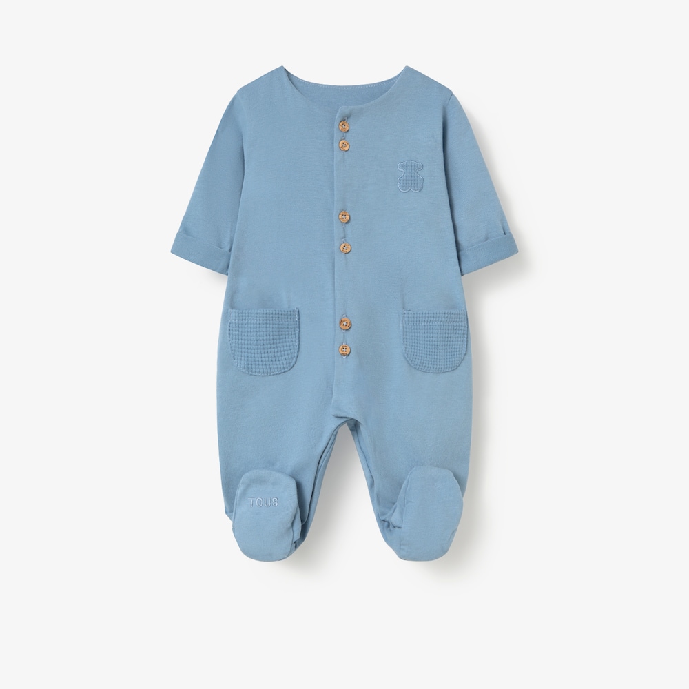 Const blue baby romper