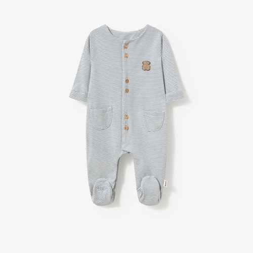 Blue Risc baby romper
