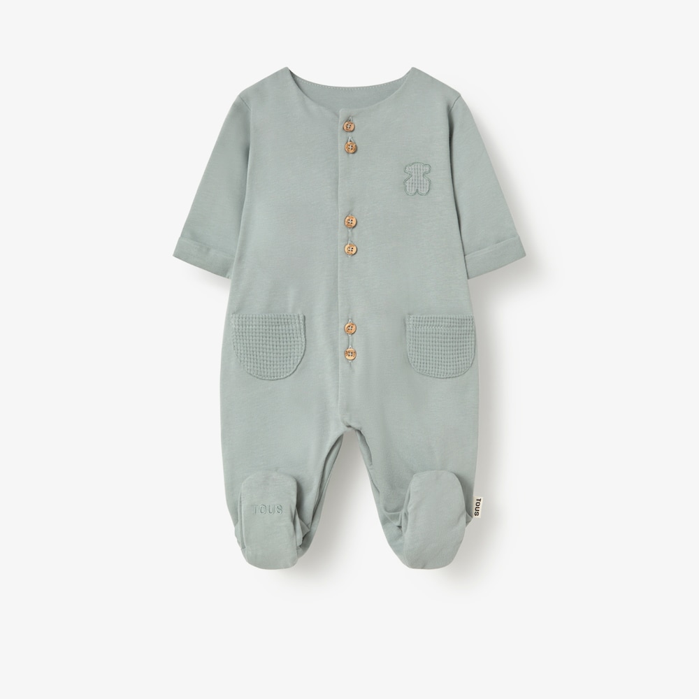 Const green baby romper