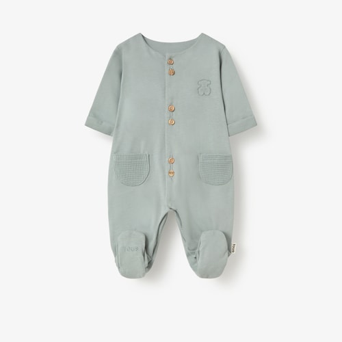 Const green baby romper