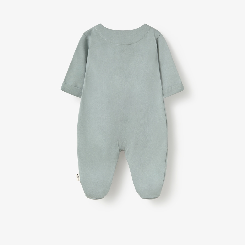 Const green baby romper