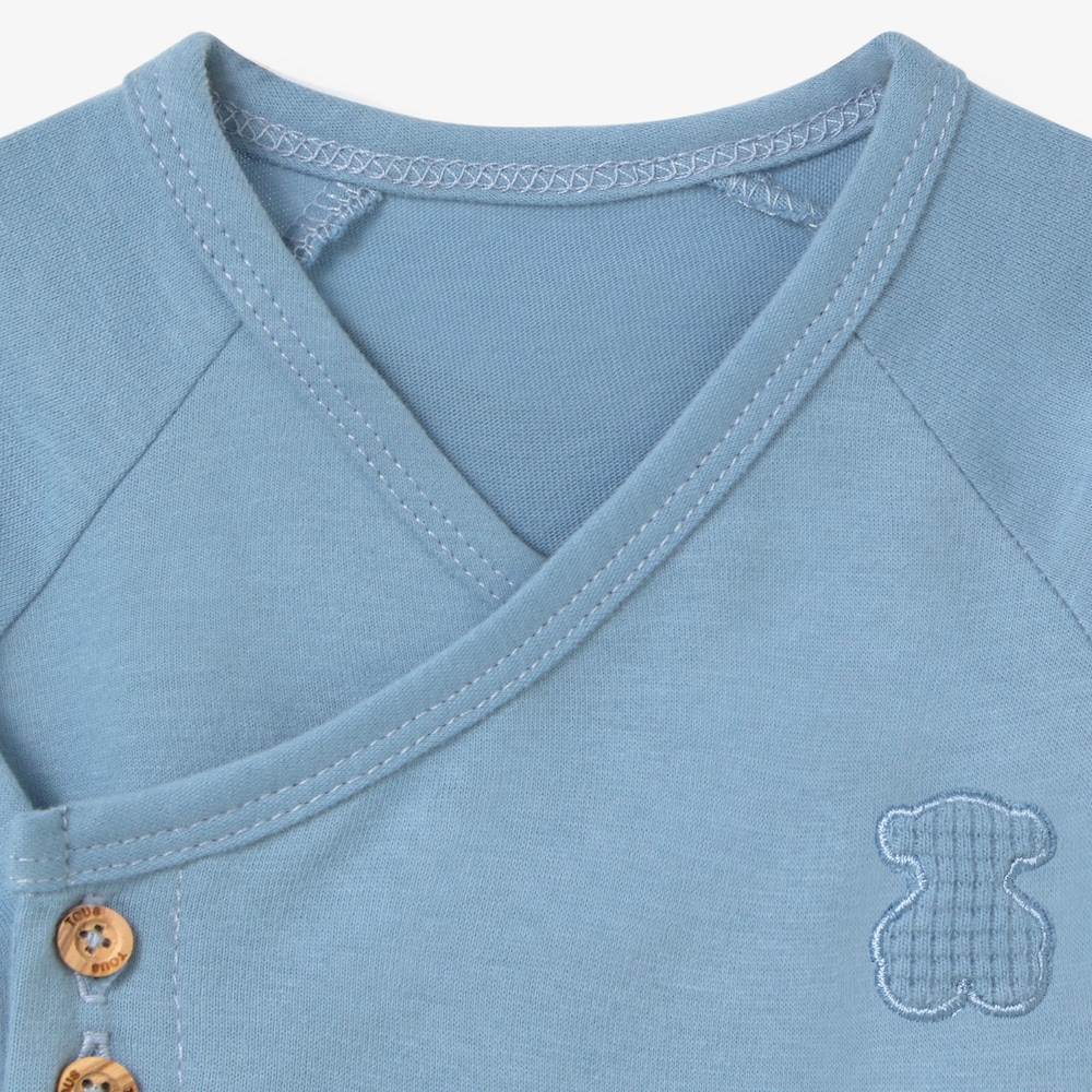 Blue Const cross-over baby set