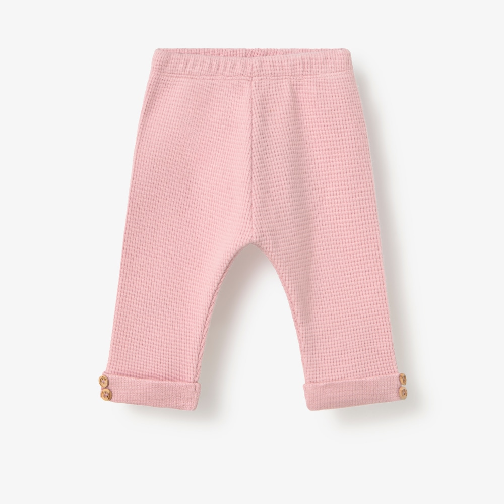 Pink cross-over baby set
