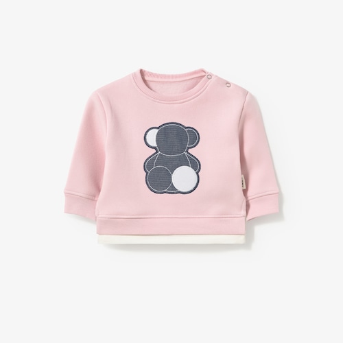 Dessuadora os Bold Bear Casual rosa