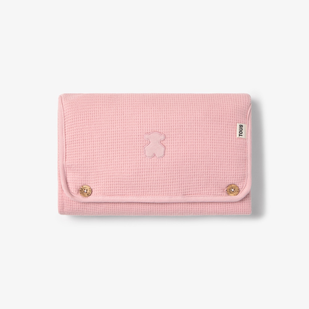 Const pink portable baby changing mat