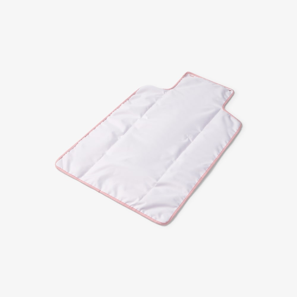 Const pink portable baby changing mat