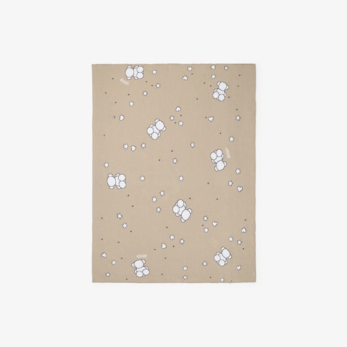 Nilo beige baby blanket