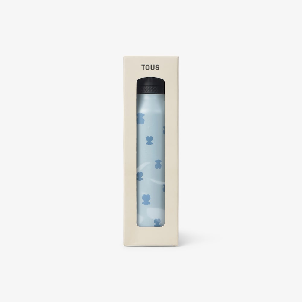 T.Fluffy blue ceramic coated bottle