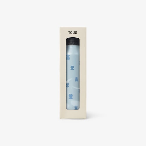 T.Fluffy blue ceramic coated bottle