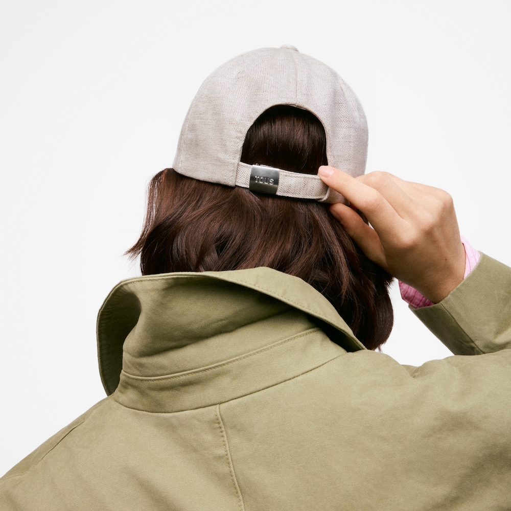Gorra beige bordado Mundial Mexico