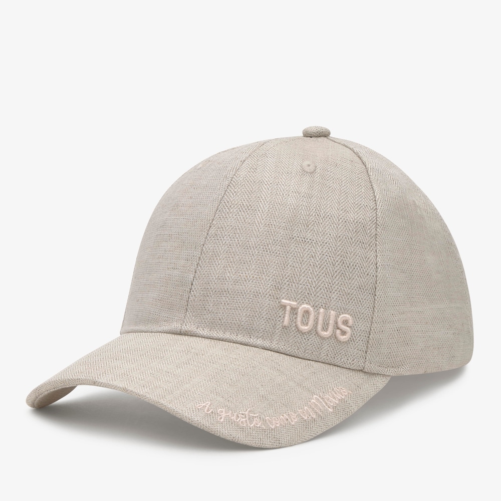 Gorra beige bordado Mundial Mexico