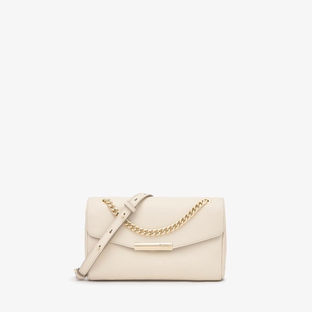 Bandolera de piel beige TOUS Camelia