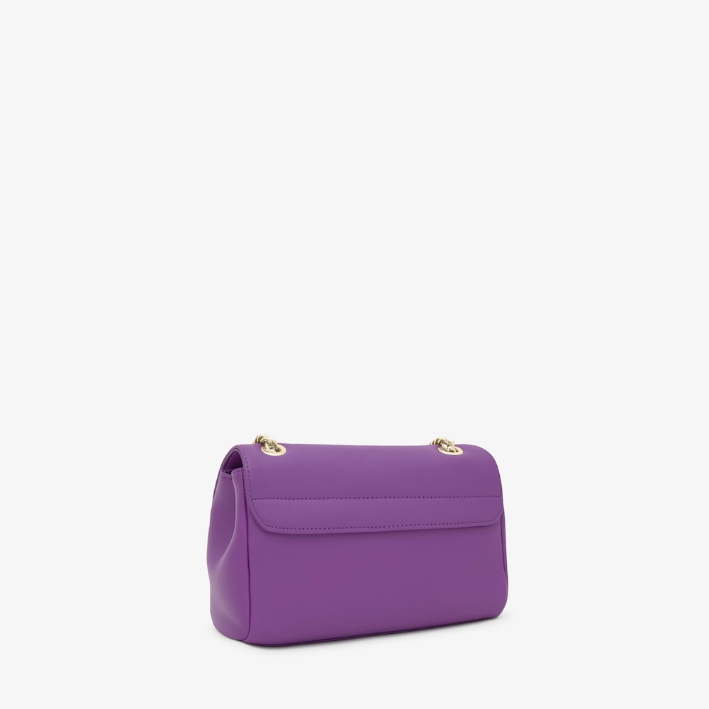 Bandolera de piel lila TOUS Camelia